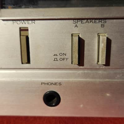 Vintage 1970s Kenwood KR-710 AM-FM Stereo Tuner Amplifier Silverface image 5