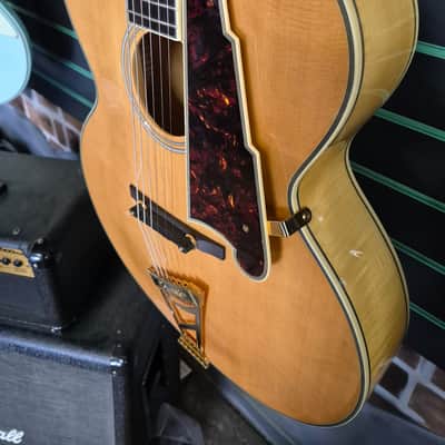 D’Angelico Excel 63 Natural Tint Archtop Electro-Acoustic Guitar image 6