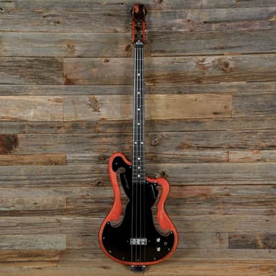 Ampeg AEB-1 Fretted Bass Redburst 1960s image 4