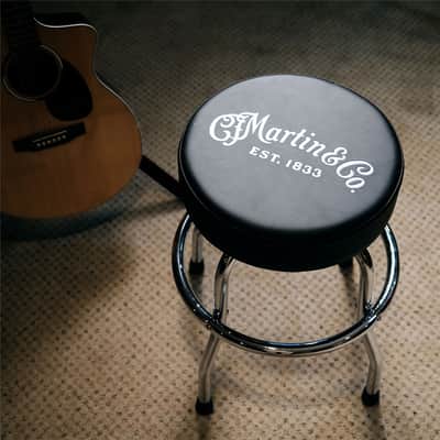 C.F. MARTIN &amp; CO. Chrome Barstool image 5