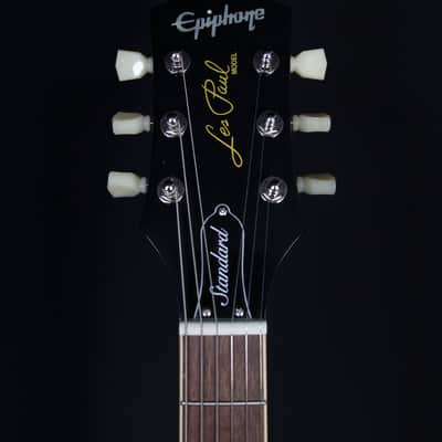Epiphone Les Paul Standard 50s Figured Top, Bourbon Burst (Premium Gig Bag Included) image 9
