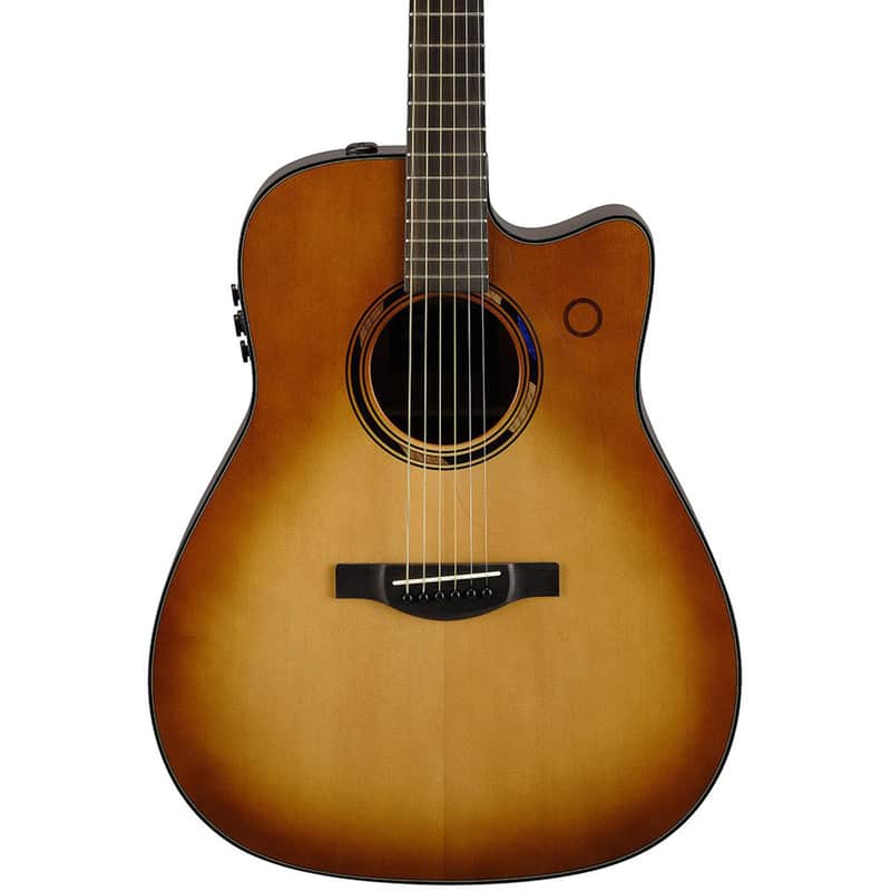 Yamaha TAG3 C TransAcoustic Dreadnought Acoustic-Electric Guitar - Sand Burst image 1