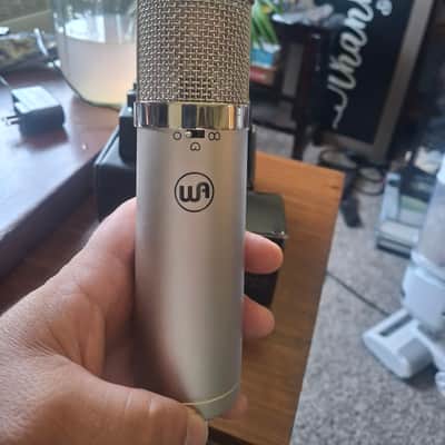 Warm Audio WA-47jr Large Diaphragm Multipattern FET Condenser Microphone 2018 - Present - Nickel image 2