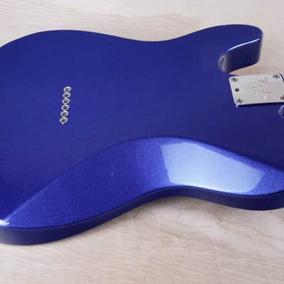 Fender American Standard Telecaster 2013 Mystic Blue with Klein Fat Man Pickups USA w/ Bag image 8