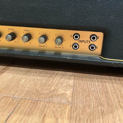 1968 Marshall Plexi Super Bass 100w (model 1992) Black Vintage UK Amp image 5