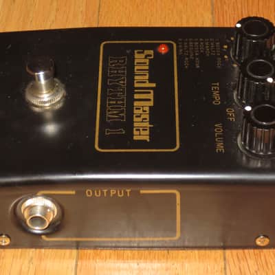 Sound Master Rhythm 1 vintage early 1980s analog drum machine w/ original box image 4
