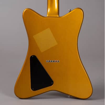 Hamer Miller Music 1985 red gold sparkle image 2