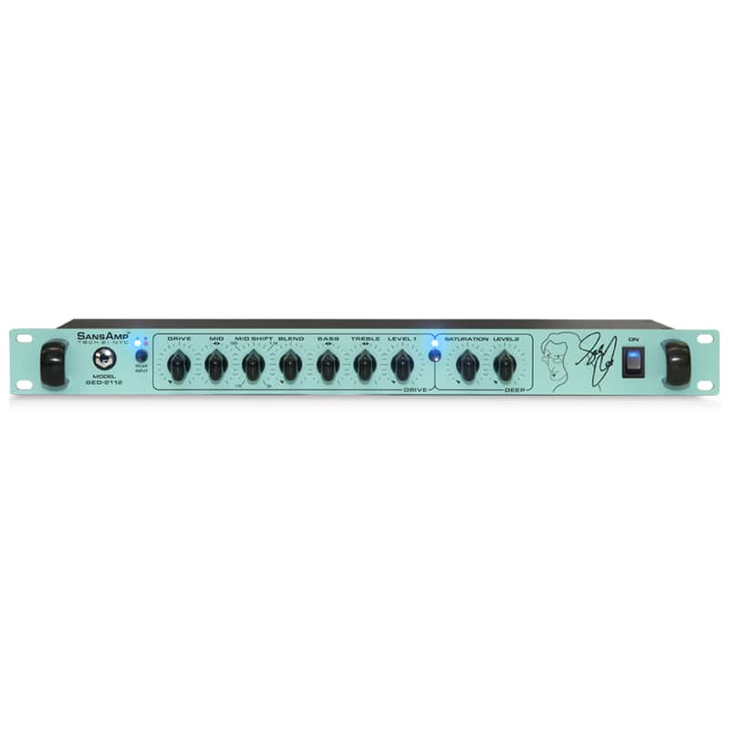 Tech21 Geddy Lee Signature SansAmp Bass Rack Preamp image 1