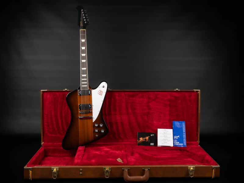 2019 Gibson Firebird V - Vintage Sunburst | USA Neck-Thru Mini Humbucker 3.46kg | CoA OHSC image 1