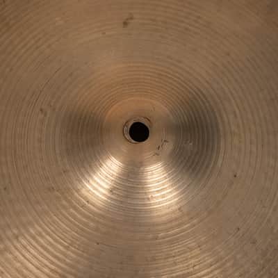 1970s Zildjian 16" A Hollow Logo Crash Cymbal 1166g image 3