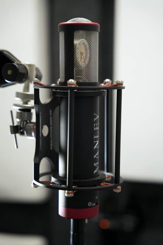 Manley Labs Reference Cardioid Large Diaphragm Tube Condenser Microphone 2022 - Black image 1