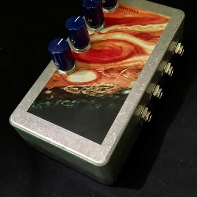 Saturnworks 4 Channel 4:1 Active Mixer Pedal for Guitar + Bass + Keyboard + More - Handcrafted in California image 1