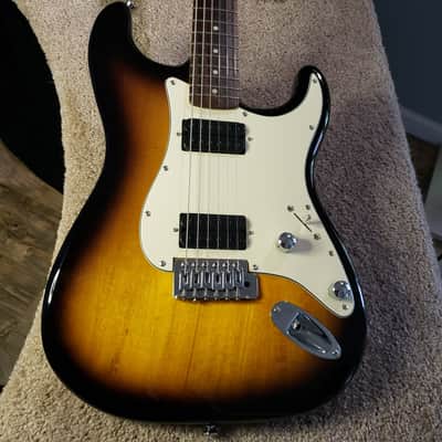 2017 Squire HH Stratocaster with Upgraded electronics and Hardshell Case image 2