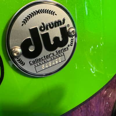 Rikki Rocket's Poison, 2018 Nothing But a Good Time Tour DW Cherry Mahogany 8-Piece Drum Set, Custom Poison Graphic, Autographed!! image 18