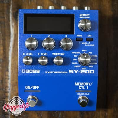 Boss SY-200 Synthesizer Guitar Effects Pedal image 1