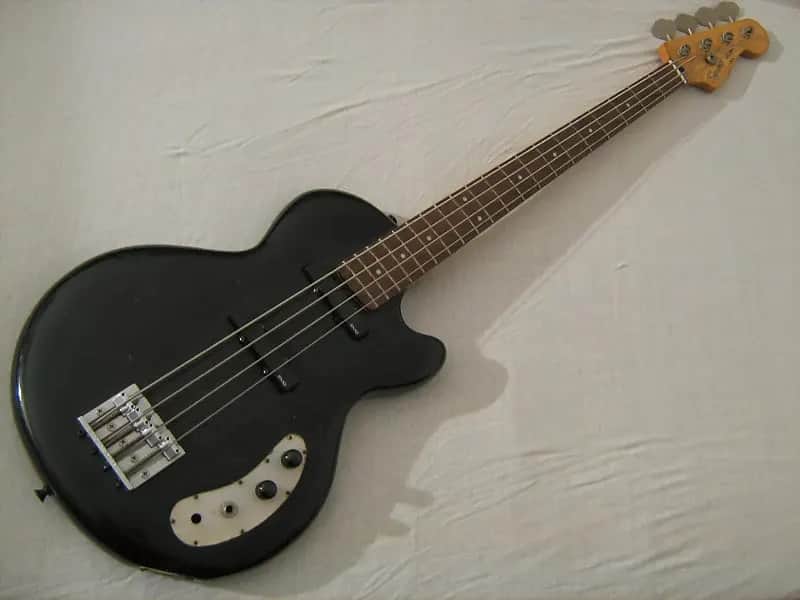 80's SQUIER LP BASS - EMGed image 1