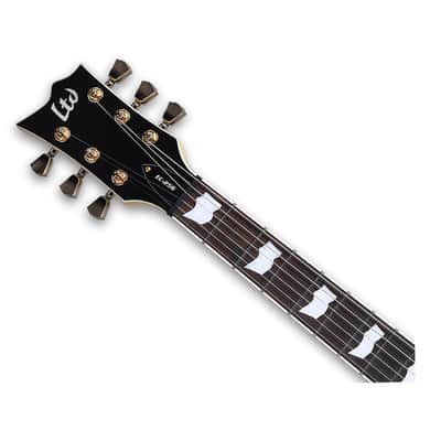 ESP LTD EC-256 Left Handed Electric Guitar - Vintage Gold Satin image 4