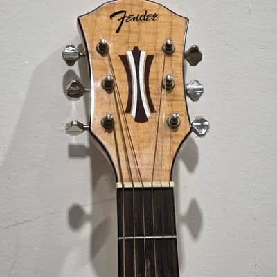 Fender T-Bucket 400CE - Acoustic-Electric Guitar - Flamed Maple - Good w/ Soft Case image 4