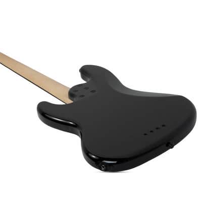 Schecter J-4 Electric Bass Guitar - Gloss Black image 4