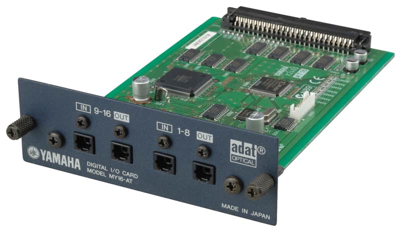 Yamaha MY16AT 16-Ch, Adat I/O Card image 1