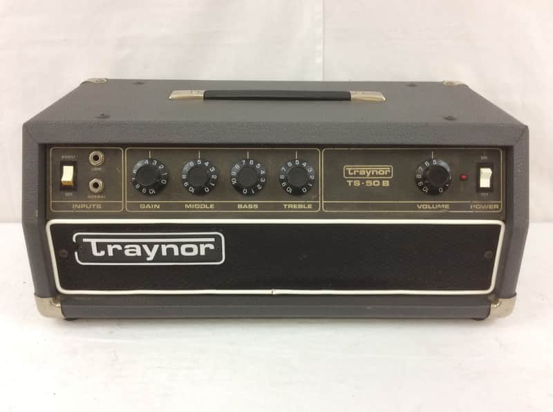 Traynor TS-50B 50-Watt Solid State Guitar / Bass Amp Head image 1