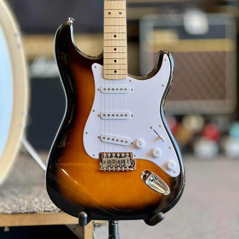 Squier by Fender Sonic Stratocaster Electric Guitar, 2-Color Sunburst image 1