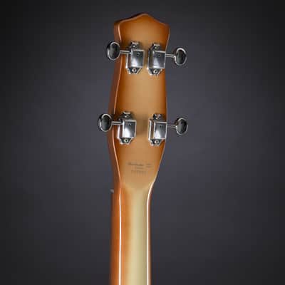 Danelectro 58 Longhorn Bass Copper Burst - 4-String Electric Bass image 5