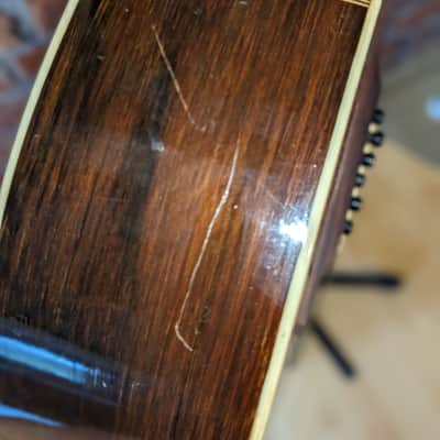 Washburn Parlor 1923 Pre-War II - Brazilian Rosewood back image 15