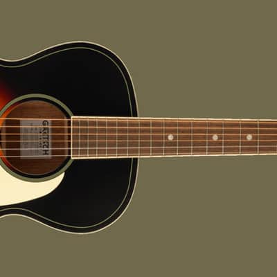 Gretsch Roots Collection Jim Dandy Concert 2-Colour RexBurst Acoustic Guitar image 4