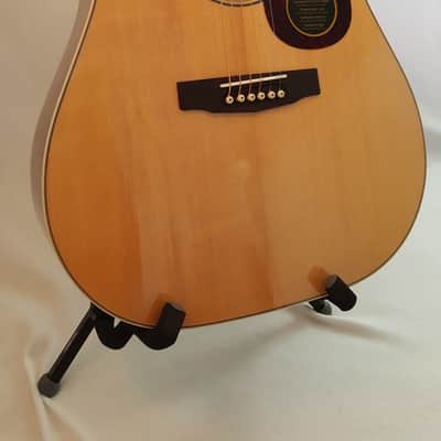 Cort Earth100 NAT Solid Sitka Spruce/Mahogany Dreadnought Natural Glossy