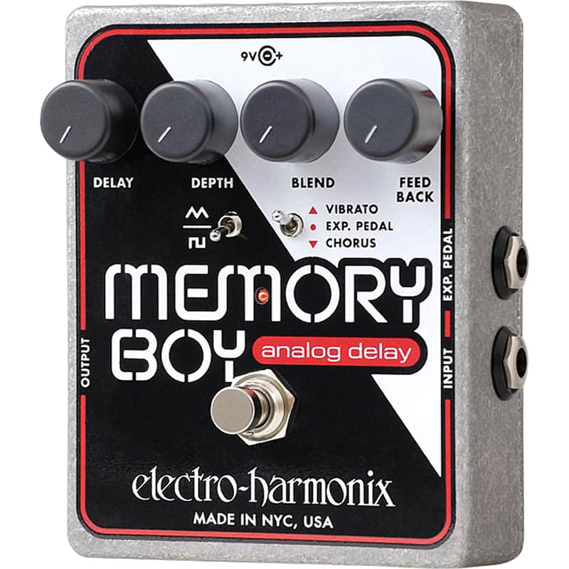 Electro-Harmonix Memory Boy Analog Delay with Chorus and Vibrato Pedal image 1