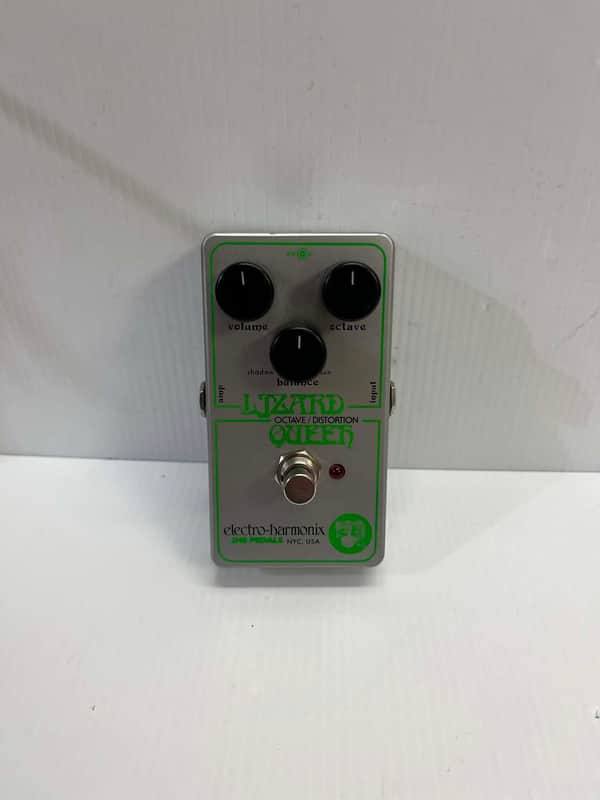 Electro-Harmonix / JHS Nano Lizard Queen Octave Fuzz 2023 - Present - Silver / Green image 1