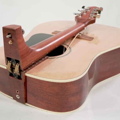 Voyage Air - Songwriter Series: VAD-04 - Dreadnought Travel Guitar with Backpack Case image 6