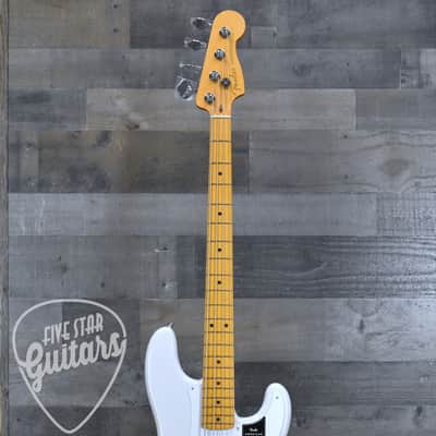 Pre-Owned Fender American Ultra II Precision Bass - Avalanche with Hardshell Case image 4