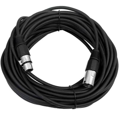 Seismic Audio SAXLX-50 XLR Male to XLR Female Mic Cable - 50'