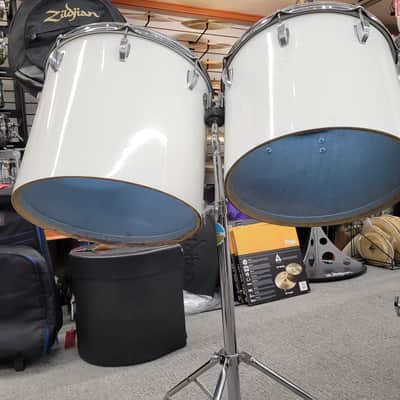 Ludwig Vintage 5-Piece Shell Pack with Concert Tom's 24/13/14/15/16 1970s - White image 8