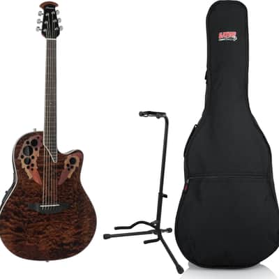 Ovation CP247 Celebrity Deluxe Quilted Maple Acoustic/Electric