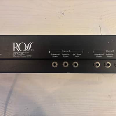 ROSS 15 Band 2 Channel Graphic EQ, Rack Mount Type Vintage image 5