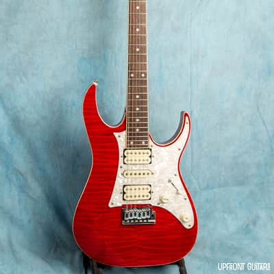 USED Ibanez RT650 Transparent Red 1993 Electric Guitar w/Gig Bag image 9