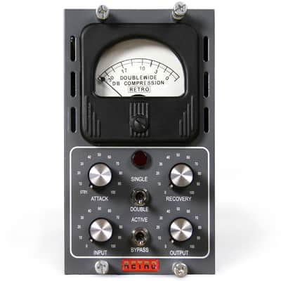 Retro Instruments Doublewide 500 Series Tube Compressor Module