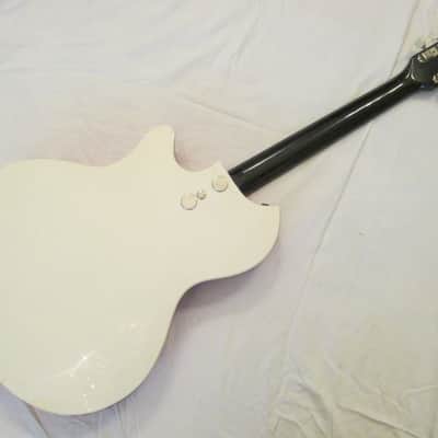 1962 Supro Bermuda Vintage Guitar in original Cherry Polyester! image 3