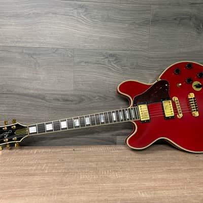 1981 Gibson B.B. King Lucille Signature Electric Guitar Cherry Red w/ Case #2640 image 14