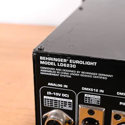 Behringer Eurolight LD6230 6-Channel DMX Dimmer Pack CG01WXU image 10
