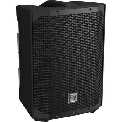Electro-Voice Everse 8 Battery Speaker, Mic Stand, Shure SV100, XLR Cable, Gator TOTE12 Bundle image 4