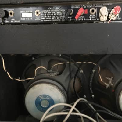 Fender Super Twin Reverb 180-Watt 2x12" Guitar Combo 1976 - 1980 - Black image 4