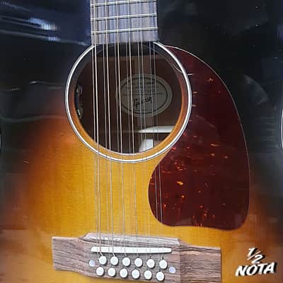GIBSON J-45 12 strings  Vintage sunburst MCRS4512VS  sn23002022 image 4