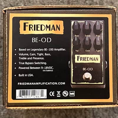 Friedman BE-OD Overdrive - Open Box image 2