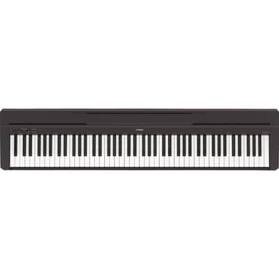 Yamaha P45 B Compact Portable Digital Piano (Black) - 88 Keys