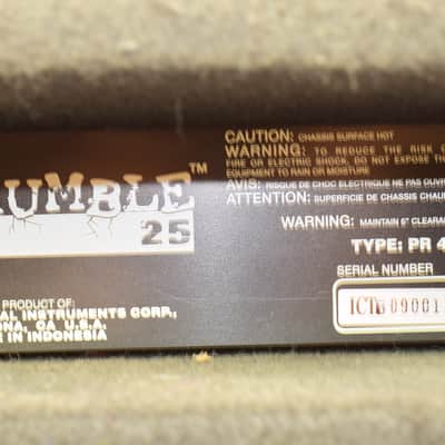 Fender Rumble 25 25-Watt 1x8" Combo Bass Amp image 7