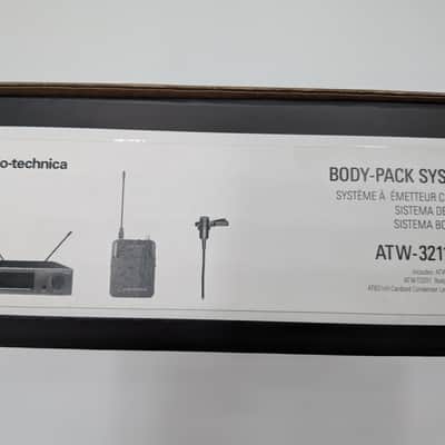 Audio Technica ATW-3211/831EE1 3000 Series Wireless Lavalier Microphone System image 4